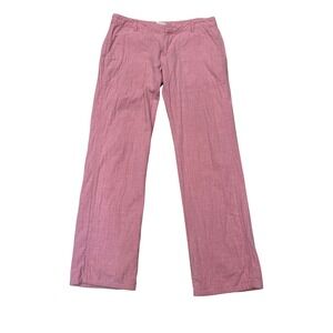 Da-Nang Y2K Surplus Indo-Chic Pink Straight Leg Utility PantsAdjustable Waist